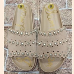 Sam Edelman Women's Sera Leather Open Toe